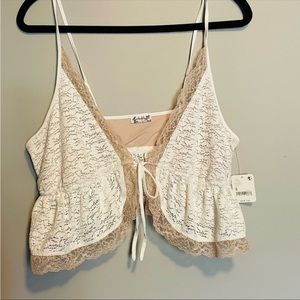 Free people lace top